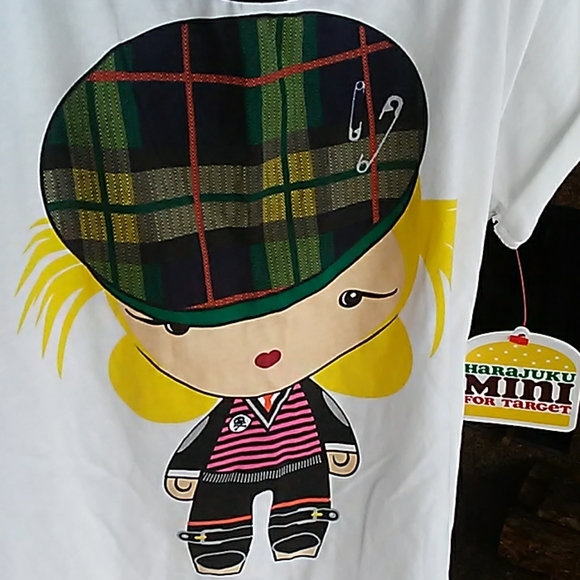 NWT Girls Harajuku Mini tee sz S 6/6x - Picture 2 of 7